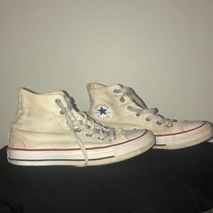 High Top White Converse